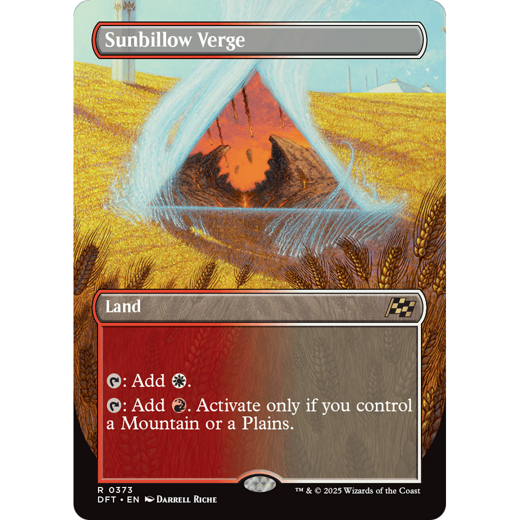 Sunbillow Verge (DFT-373) - Aetherdrift (Borderless)