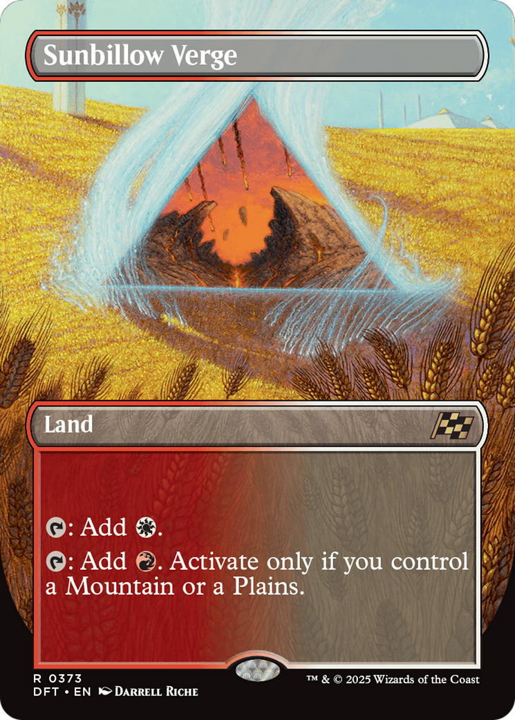 Sunbillow Verge (DFT-373) - Aetherdrift (Borderless)