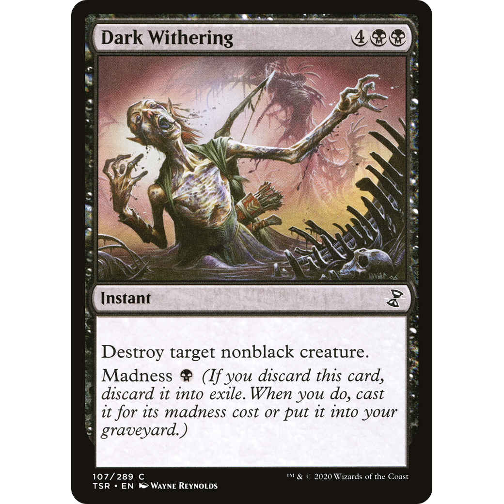 Dark Withering (TSR-107) - Time Spiral Remastered Foil