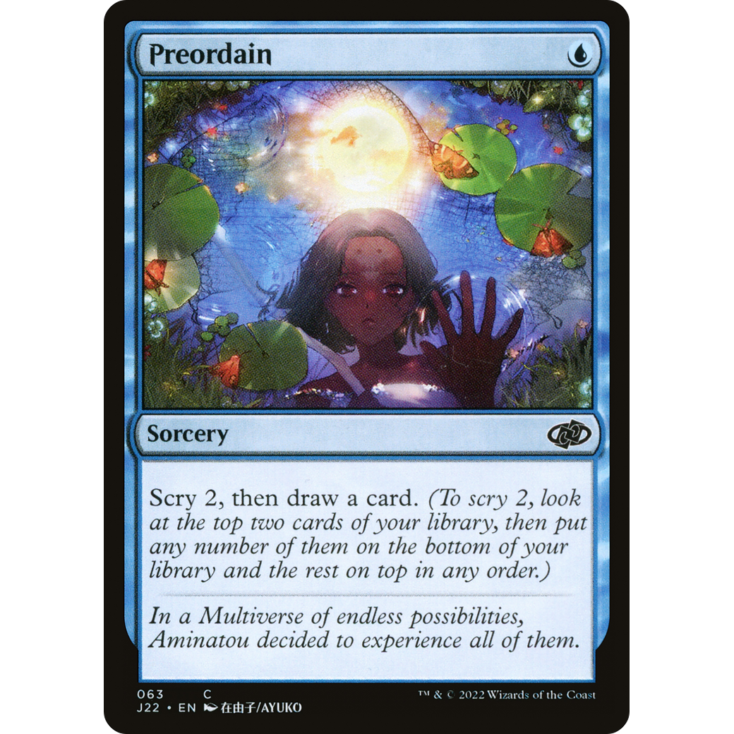 Preordain (J22-063) - Jumpstart 2022