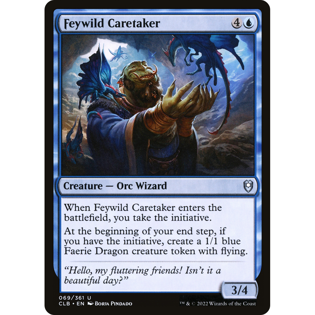 Feywild Caretaker (CLB-069) - Commander Legends: Battle for Baldur's Gate