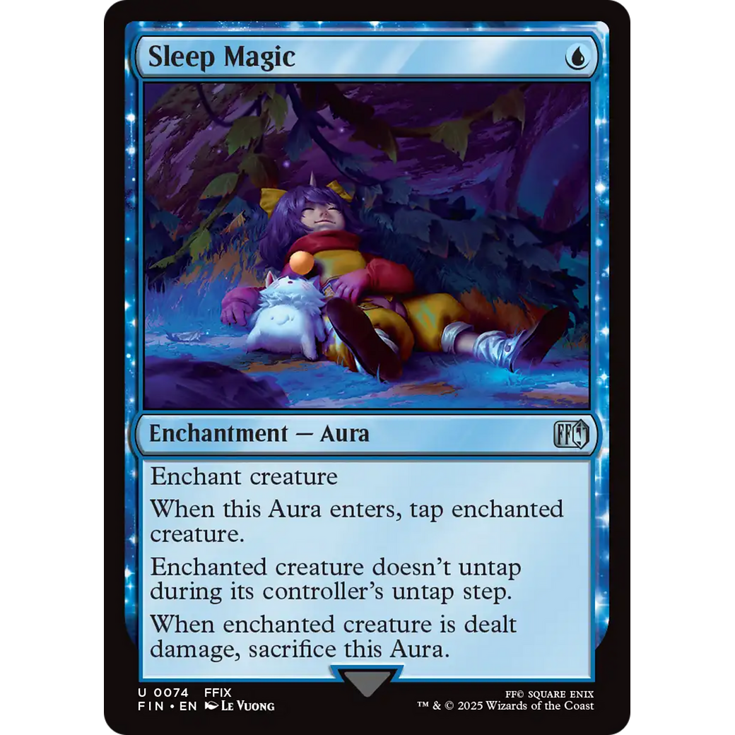 Sleep Magic (FIN-074) - FINAL FANTASY: (enchantment)