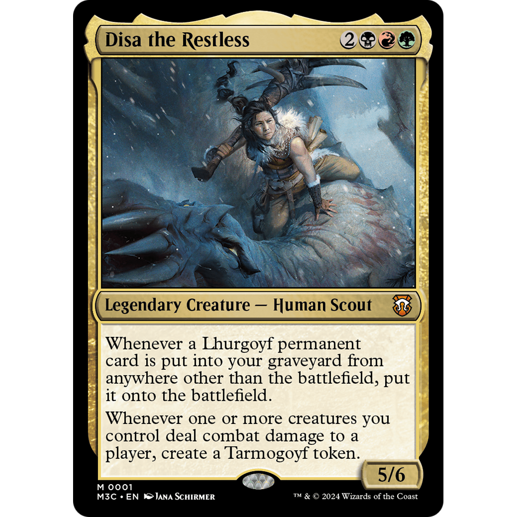 Disa the Restless (M3C-001) - Modern Horizons 3 Commander