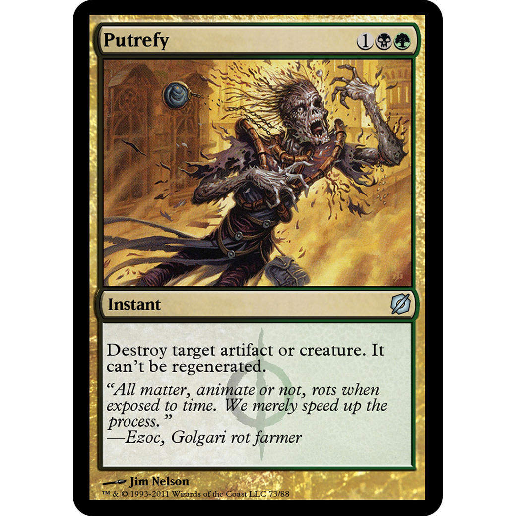 Putrefy (TD2-073) - Duel Decks: Mirrodin Pure vs. New Phyrexia