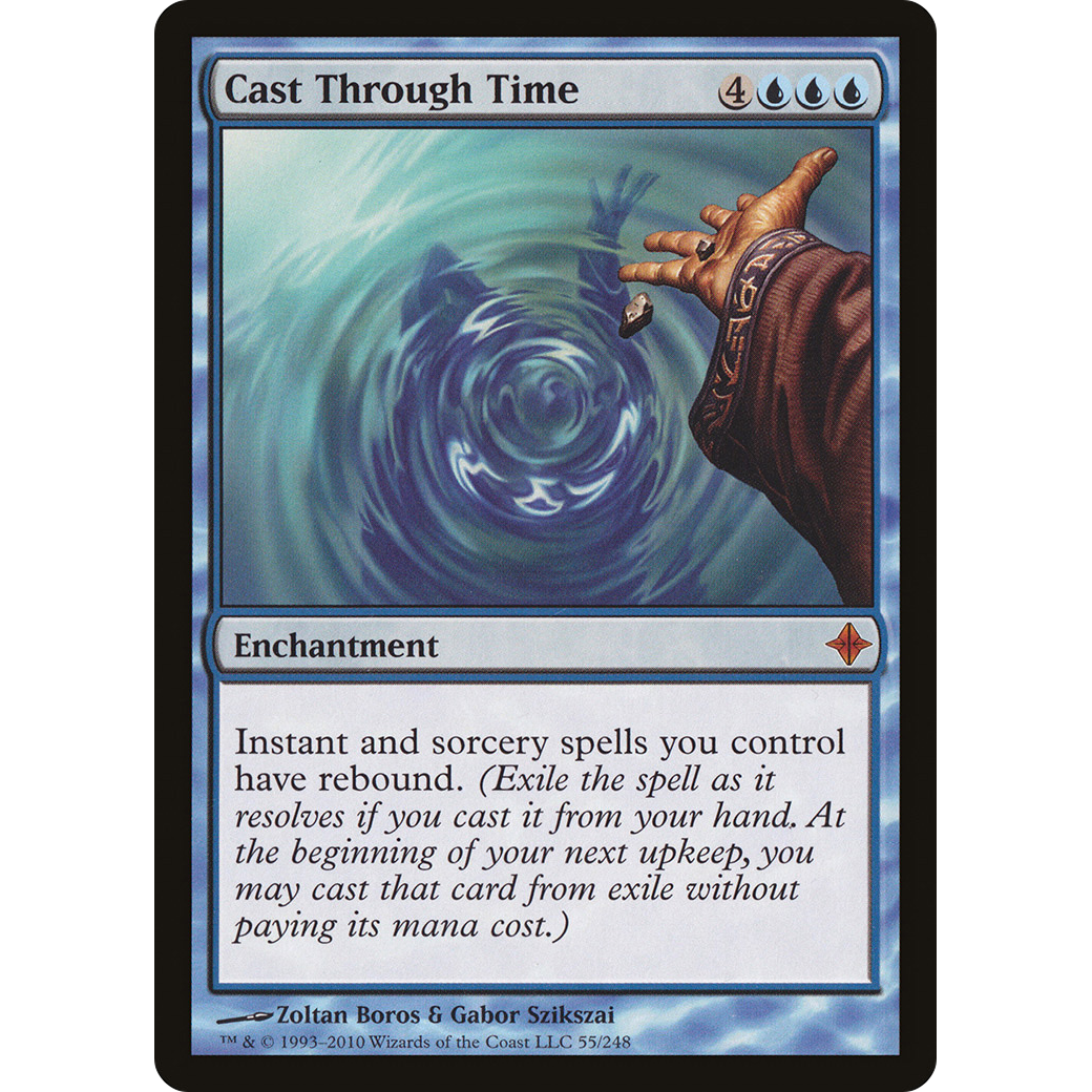 Cast Through Time (ROE-055) - Rise of the Eldrazi Foil