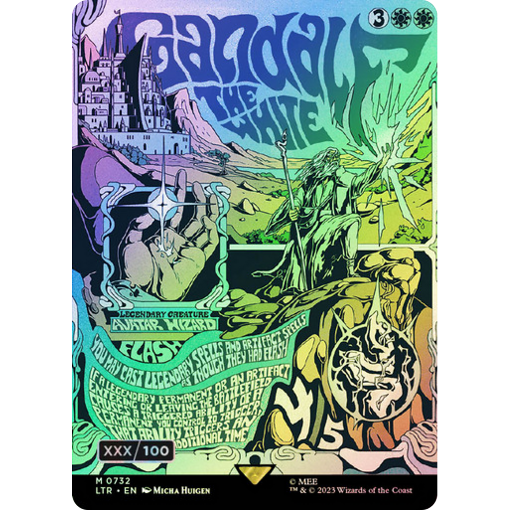 Gandalf the White (LTR-732Z) - The Lord of the Rings: Tales of Middle-earth (Borderless) Foil