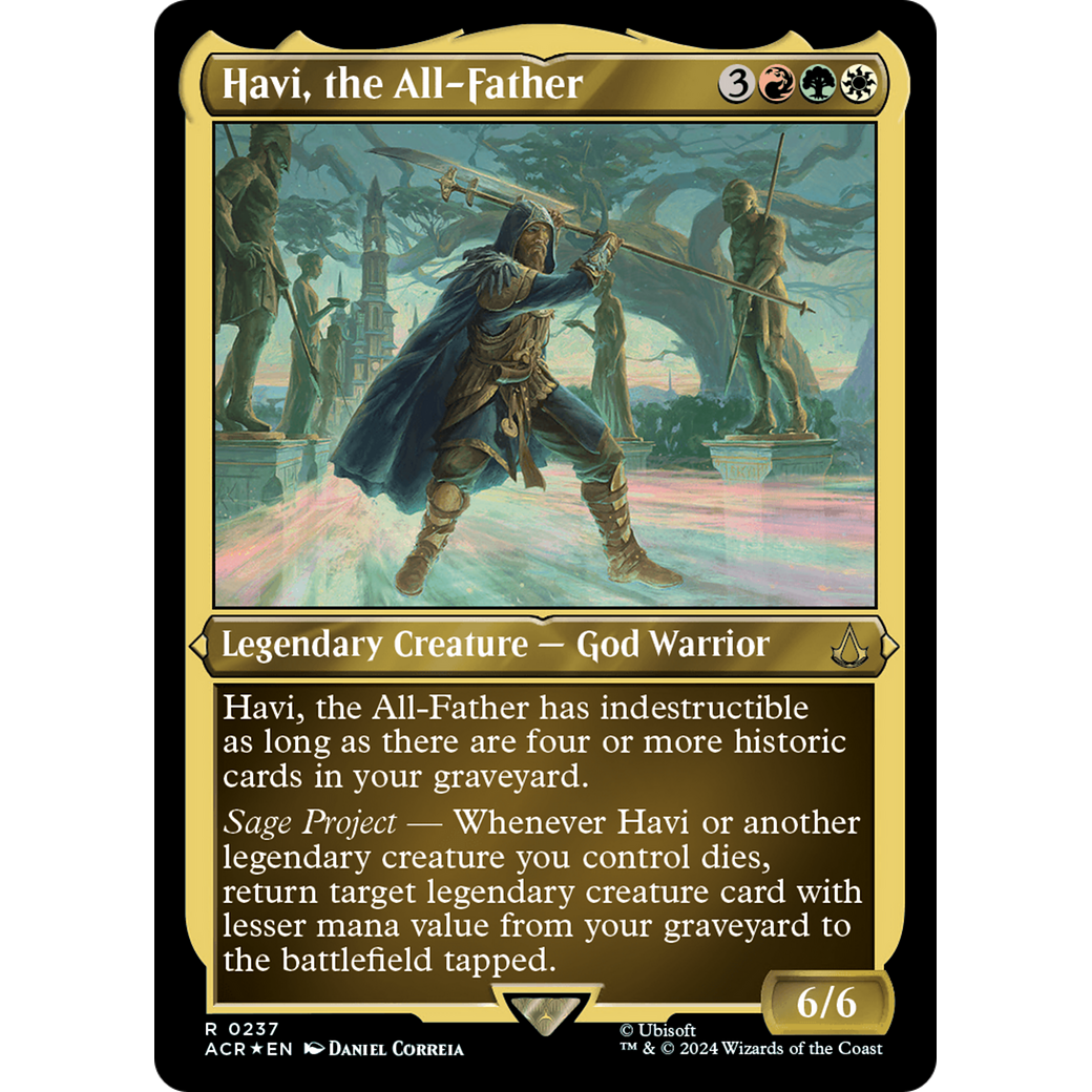 Havi, the All-Father (ACR-237) - Assassin's Creed Etched Foil