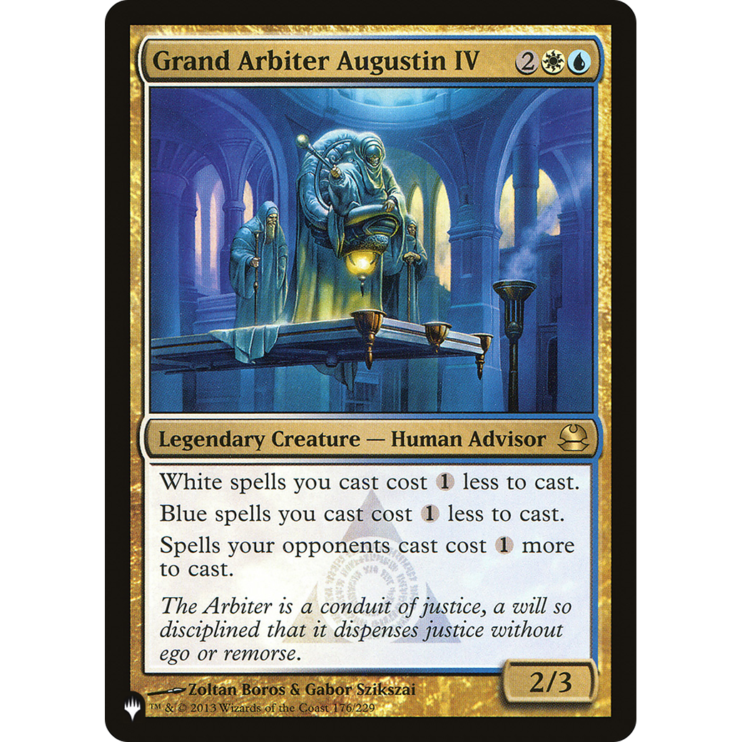 Grand Arbiter Augustin IV (LIST-176/229) - The List