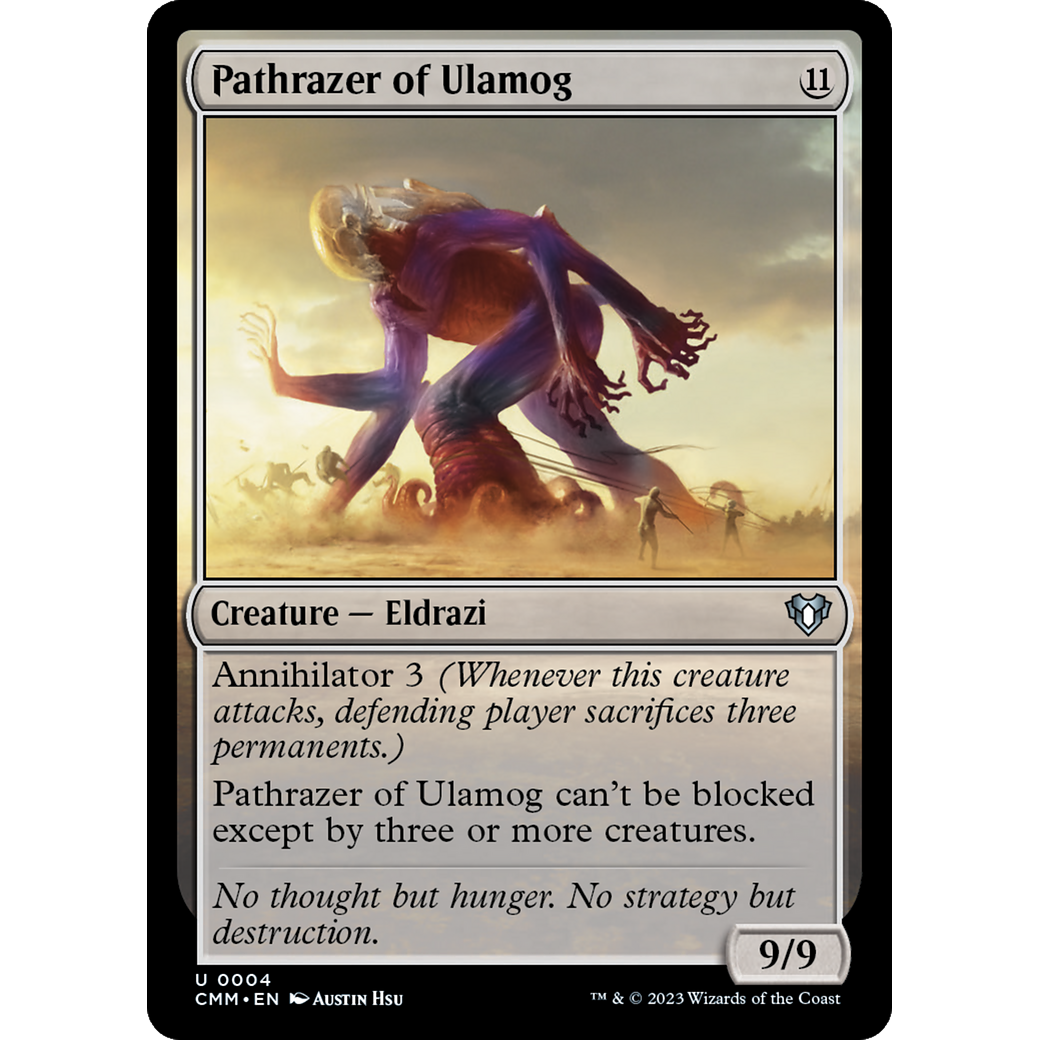 Pathrazer of Ulamog (CMM-004) - Commander Masters Foil