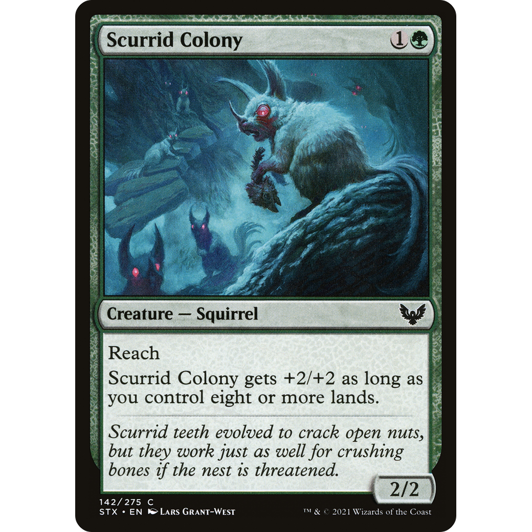 Scurrid Colony (STX-142) - Strixhaven: School of Mages Foil
