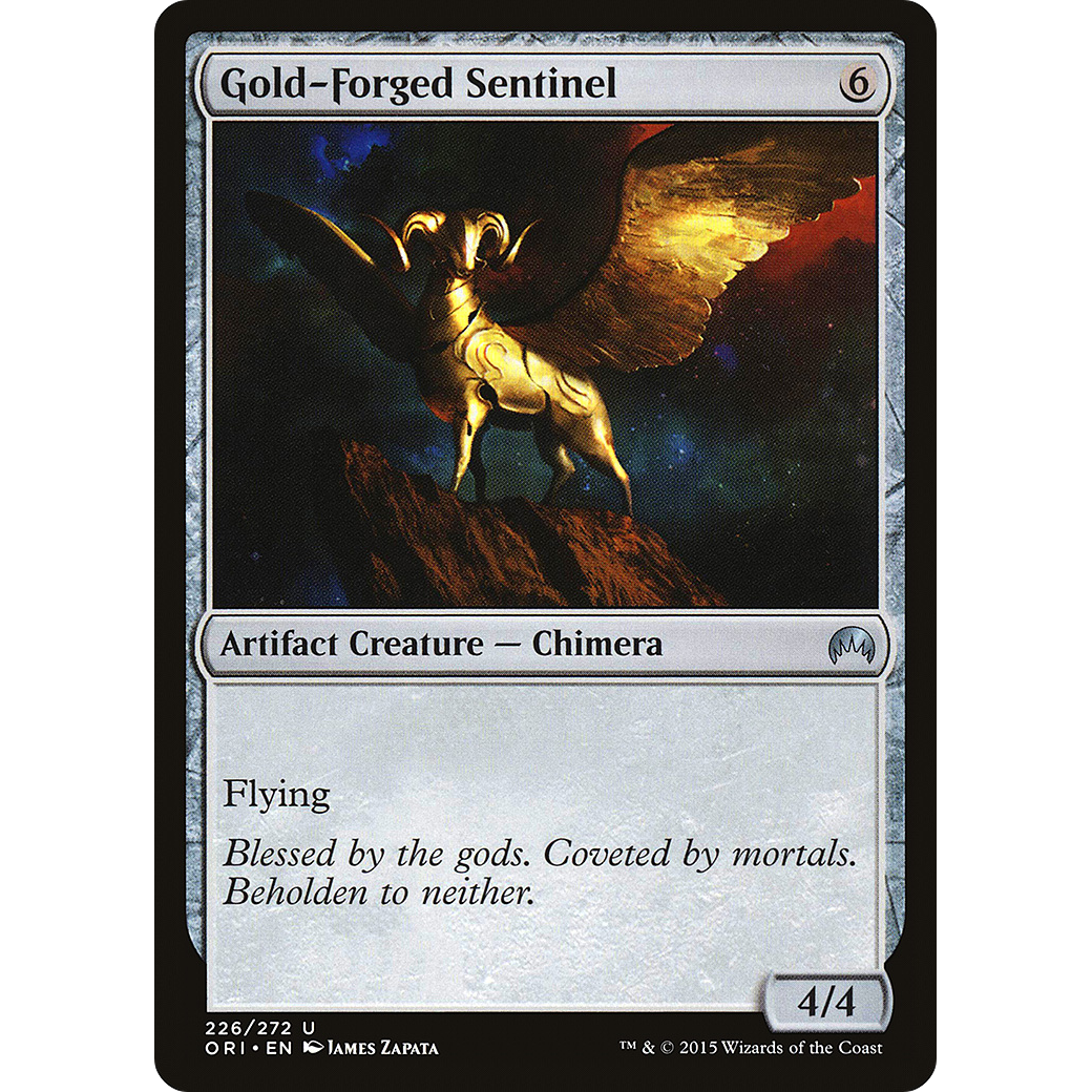 Gold-Forged Sentinel (ORI-226) - Magic Origins
