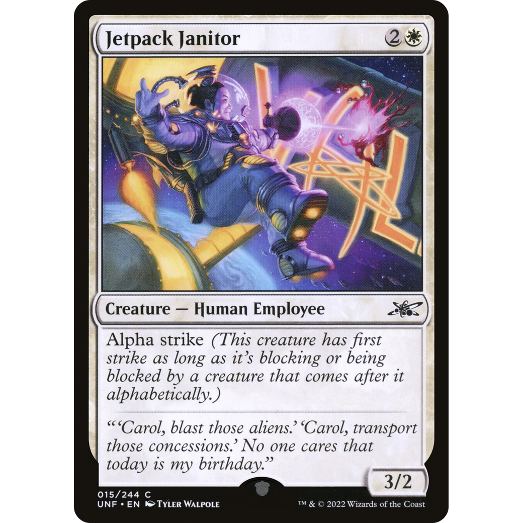 Jetpack Janitor (UNF-015) - Unfinity