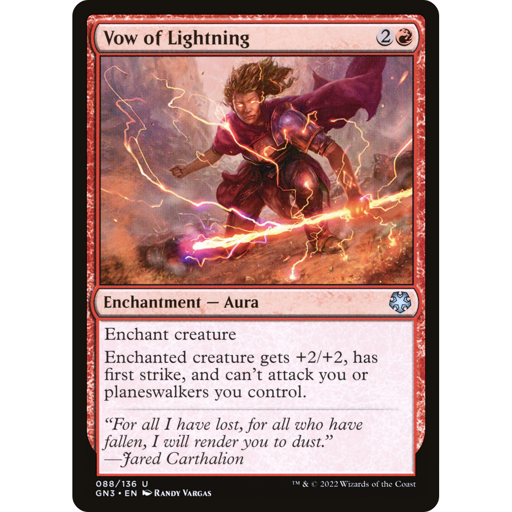 Vow of Lightning (GN3-088) - Game Night: Free-for-All
