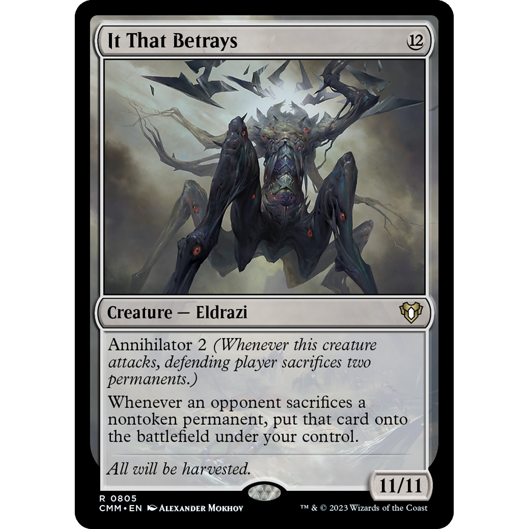 It That Betrays (CMM-805) - Commander Masters