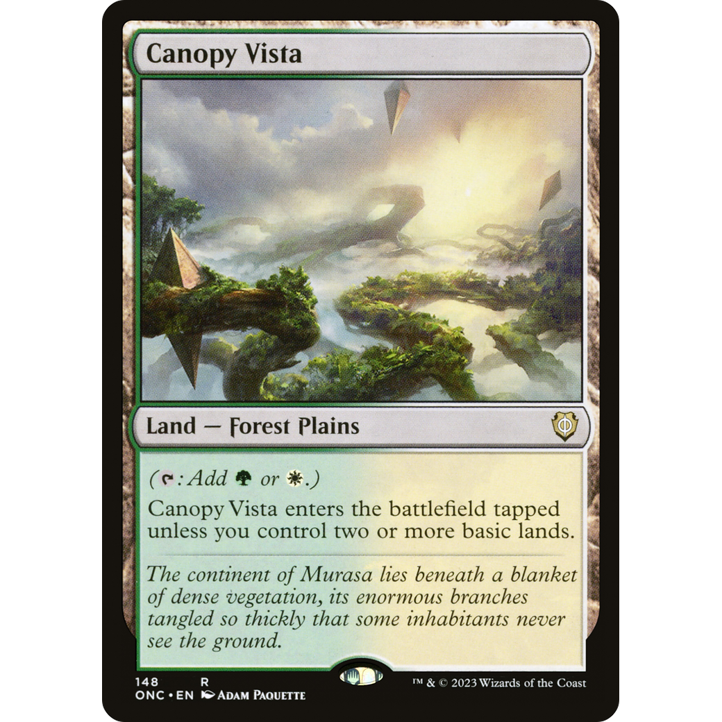 Canopy Vista (ONC-148) - Phyrexia: All Will Be One Commander