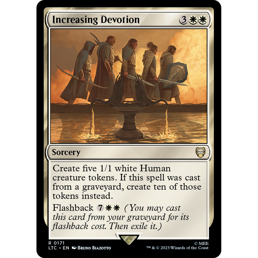 Increasing Devotion (LTC-171) - Tales of Middle-earth Commander