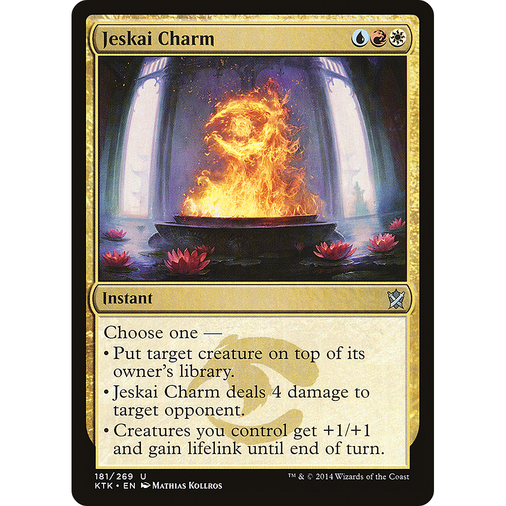 Jeskai Charm (KTK-181) - Khans of Tarkir