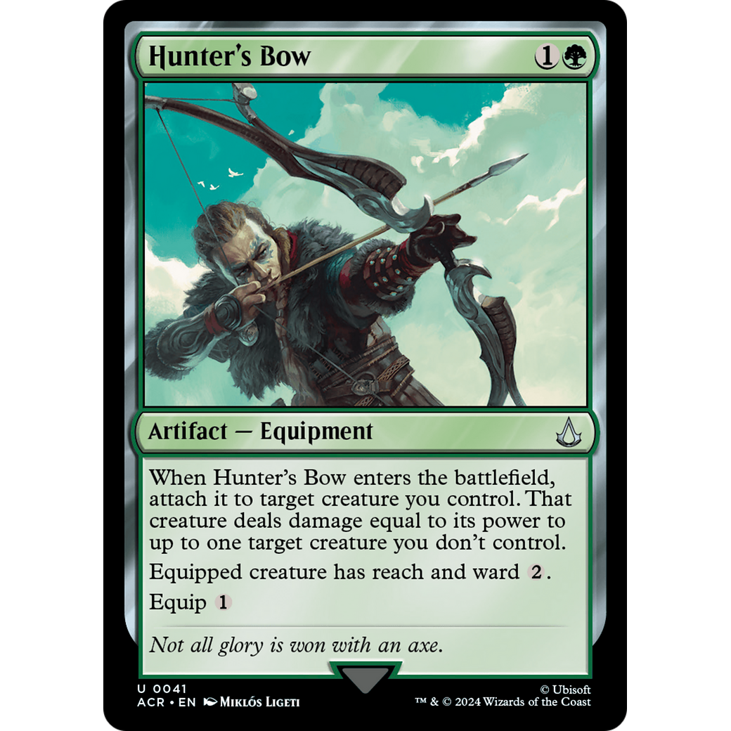 Hunter's Bow (ACR-041) - Assassin's Creed Foil