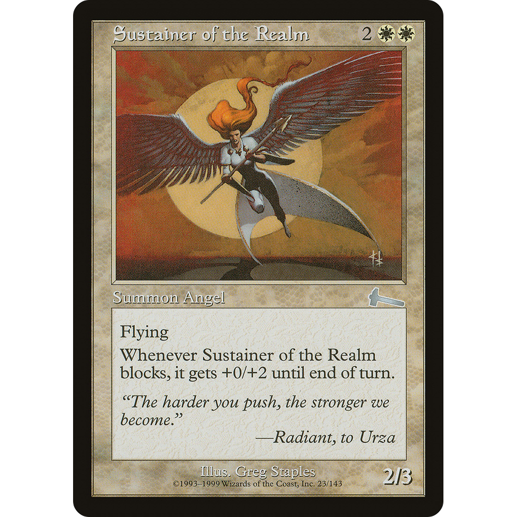Sustainer of the Realm (ULG-023) - Urza's Legacy