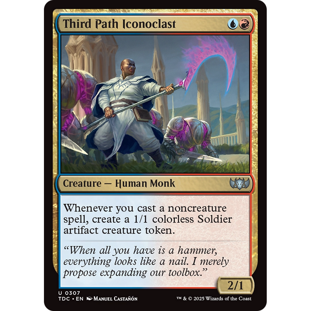 Third Path Iconoclast (TDC-307) - Commander: Tarkir: Dragonstorm