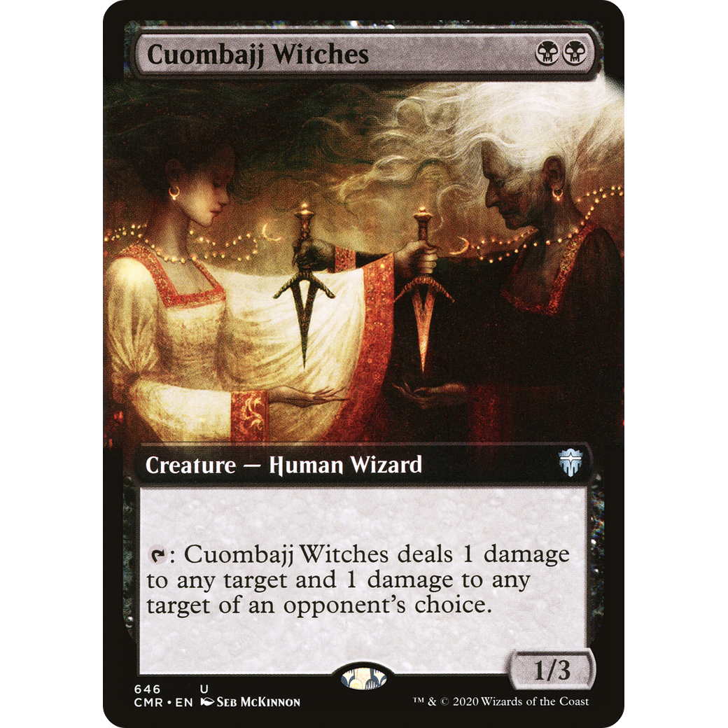 Cuombajj Witches (Extended Art) (CMR-646) - Commander Legends: (Extended Art) Foil