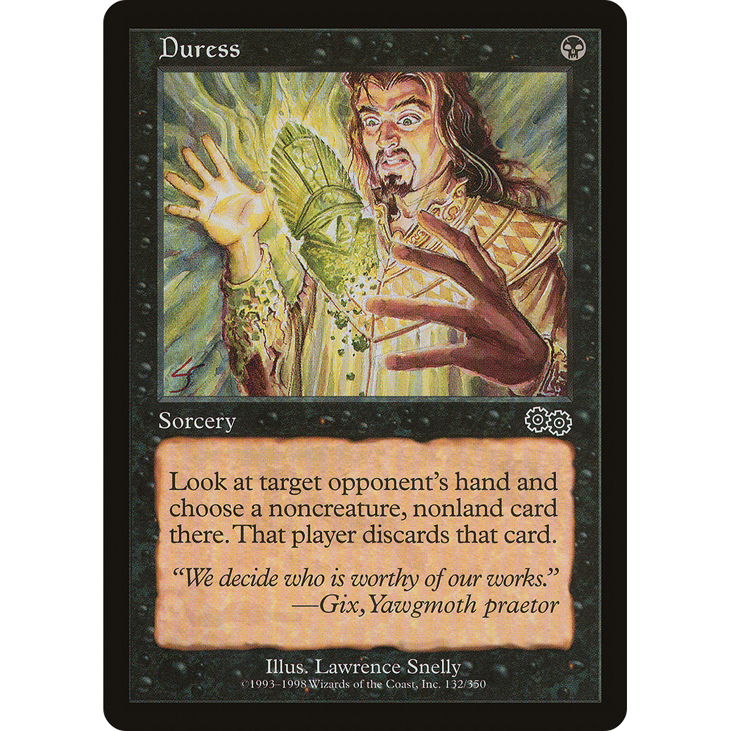 Duress (USG-132) - Urza's Saga