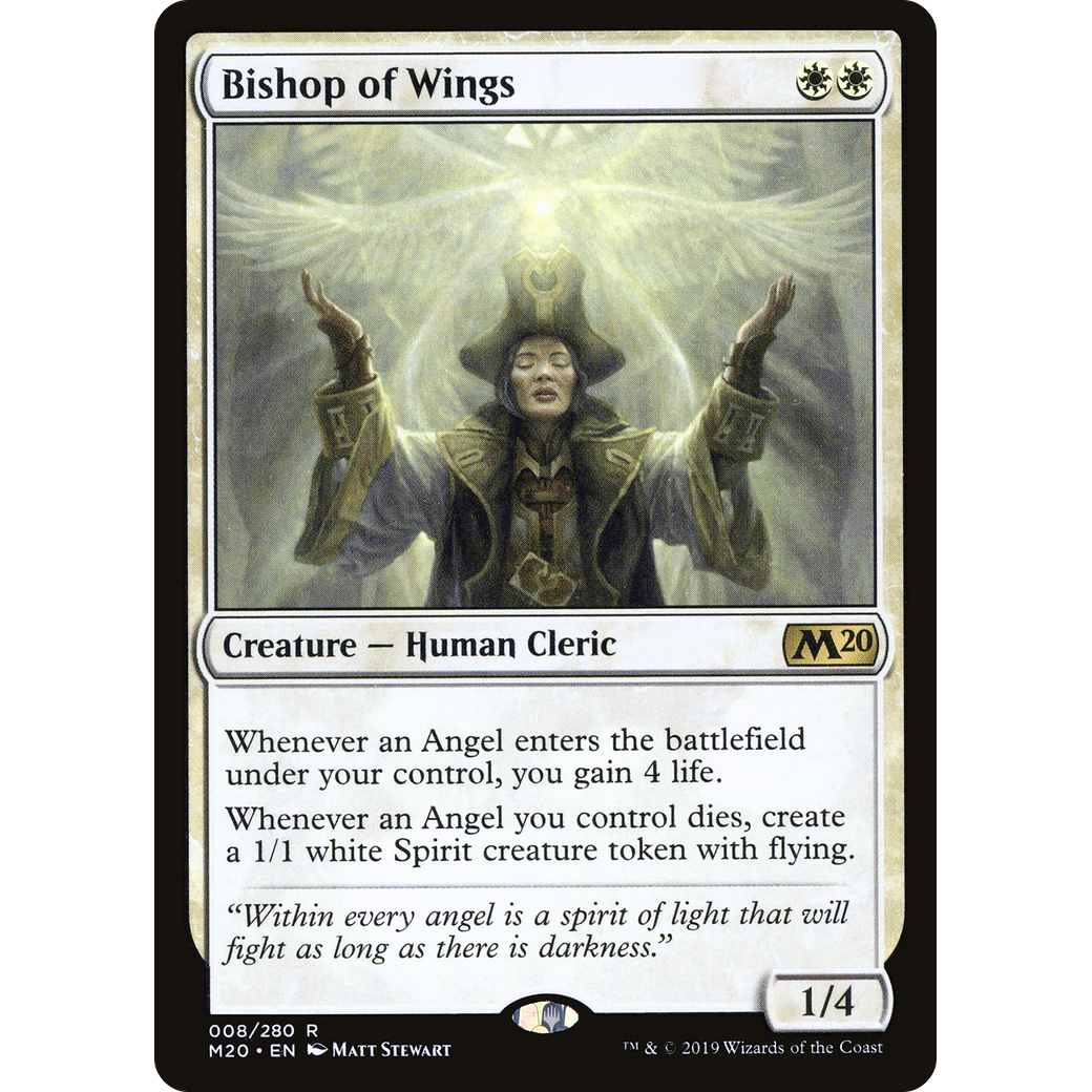 Bishop of Wings (M20-008) - Core Set 2020 Foil