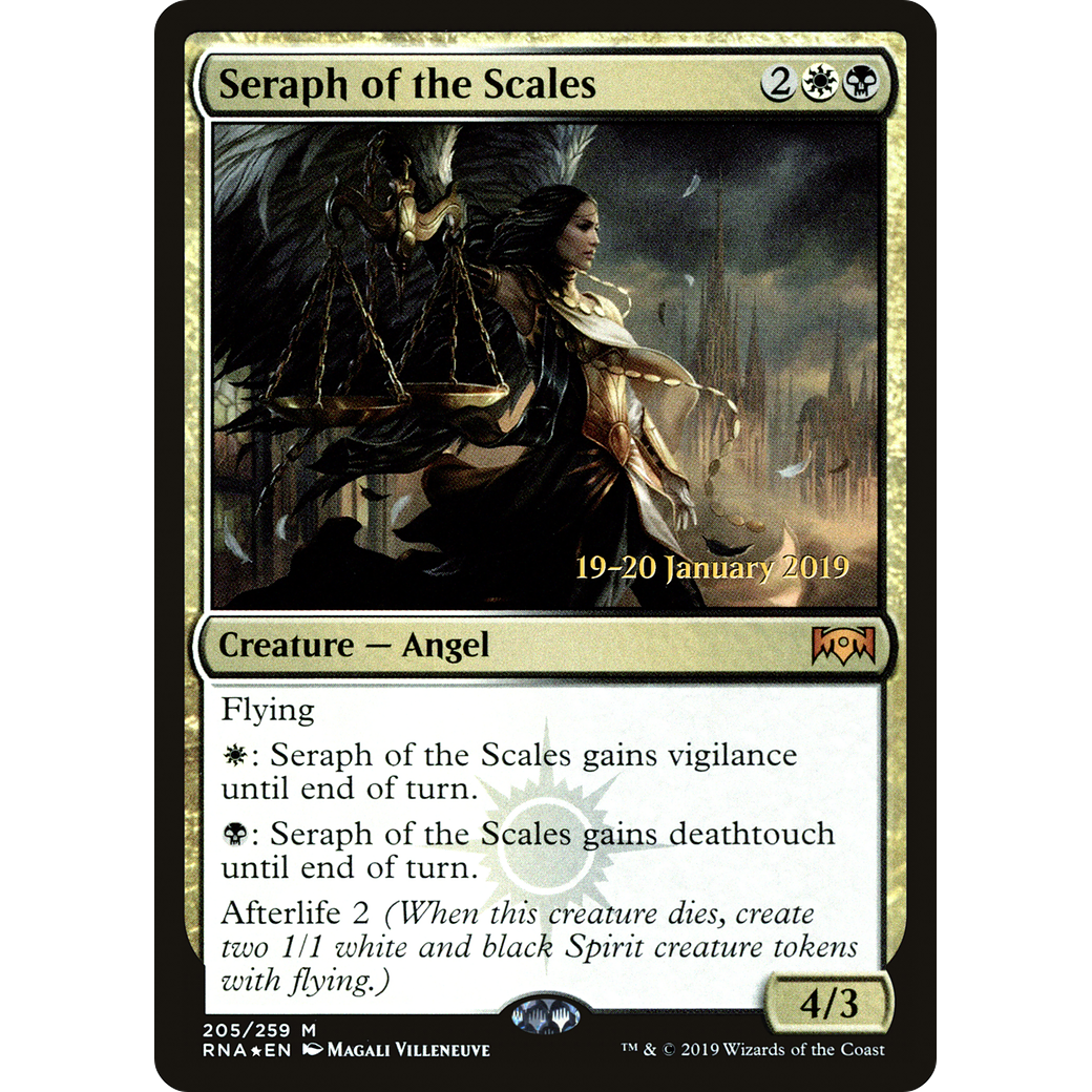 Seraph of the Scales (PRE-205) - Ravnica Allegiance Promos Foil