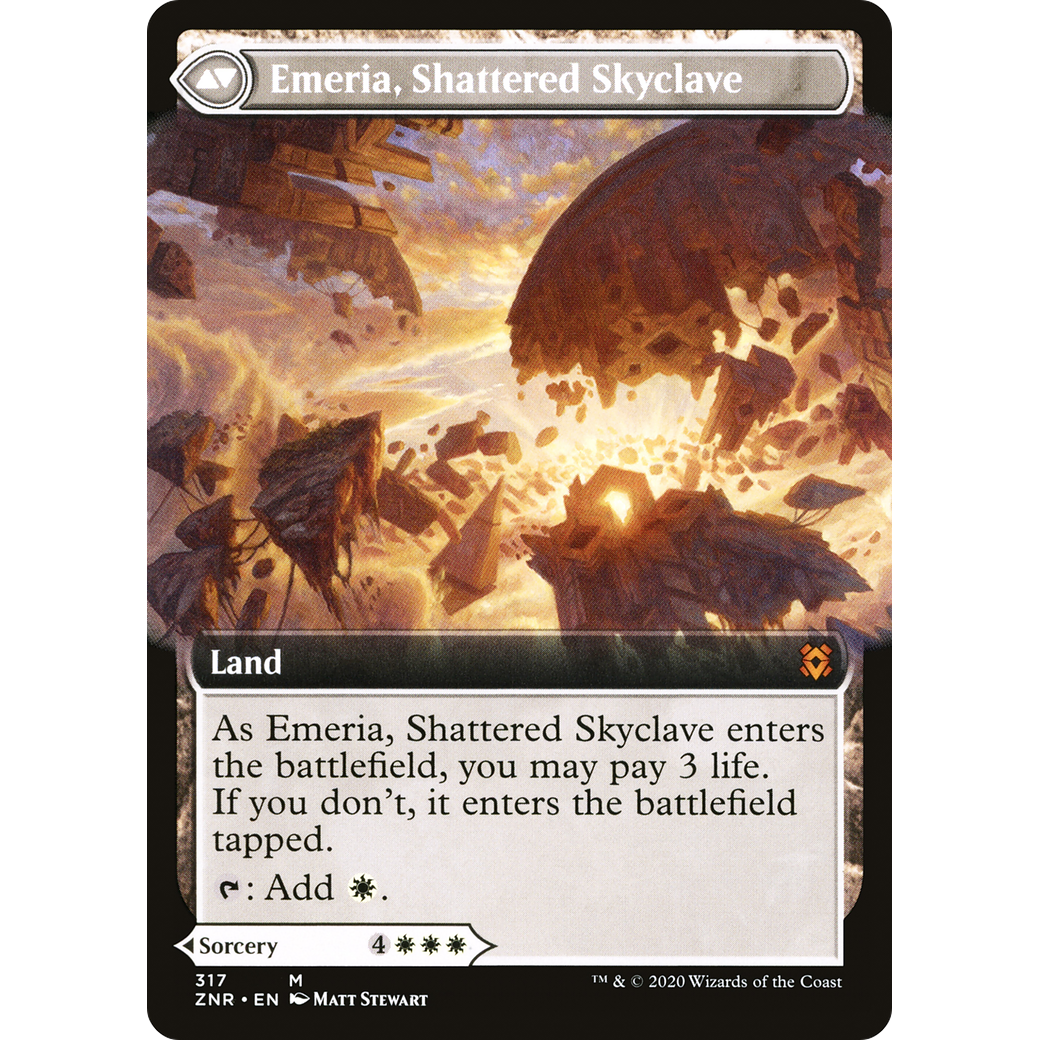 Emeria's Call (Extended Art) (ZNR-317) - Zendikar Rising: (Extended Art)