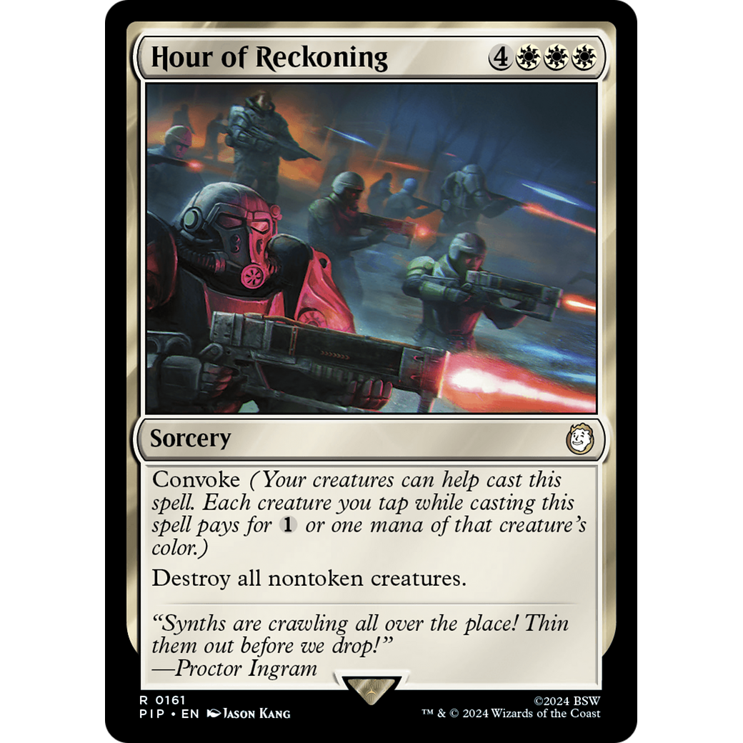 Hour of Reckoning (PIP-161) - Fallout Foil