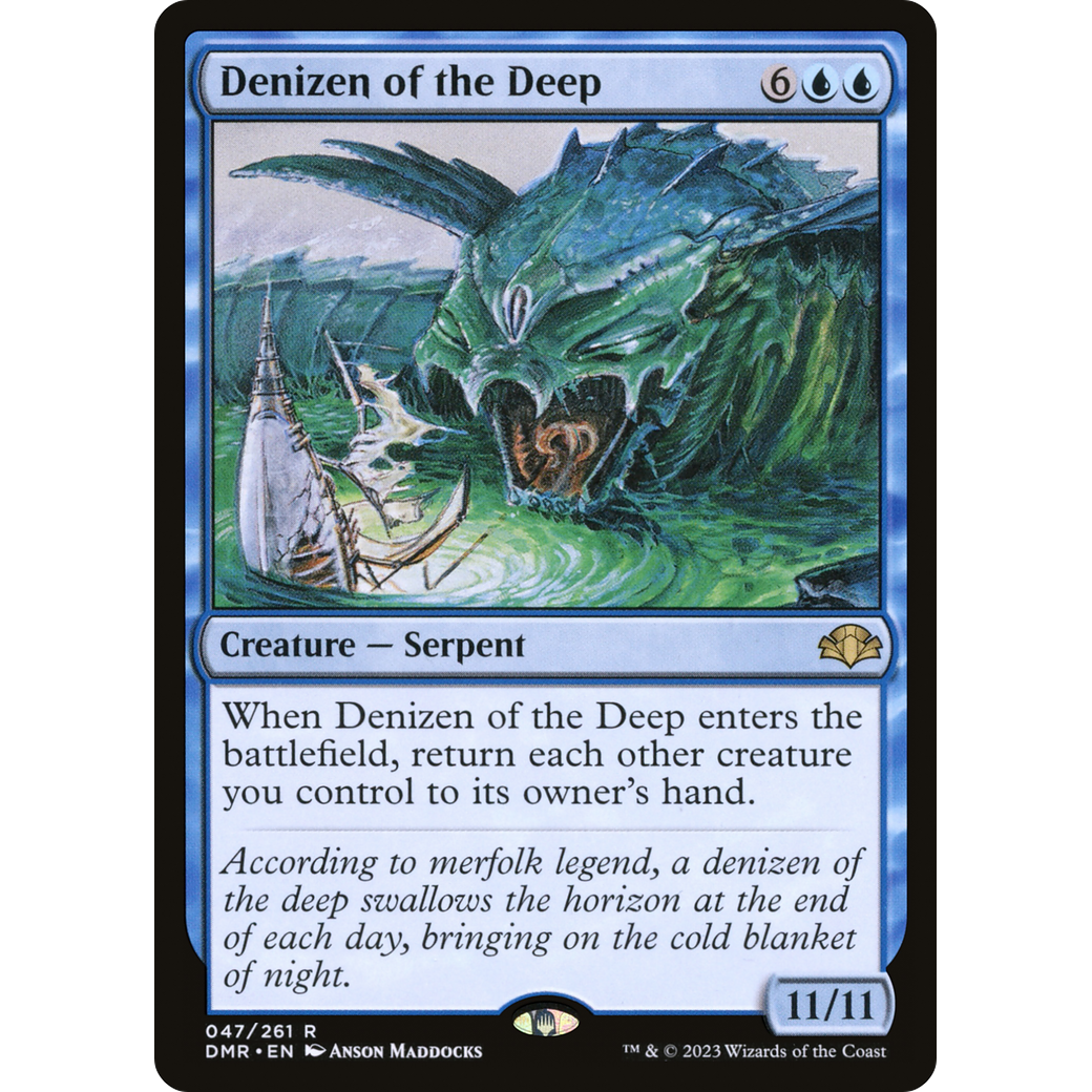 Denizen of the Deep (DMR-047) - Dominaria Remastered