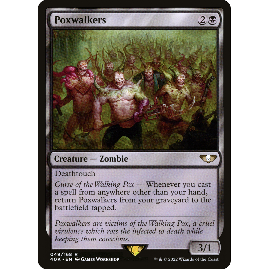 Poxwalkers (40K-049) - Warhammer 40,000 Commander