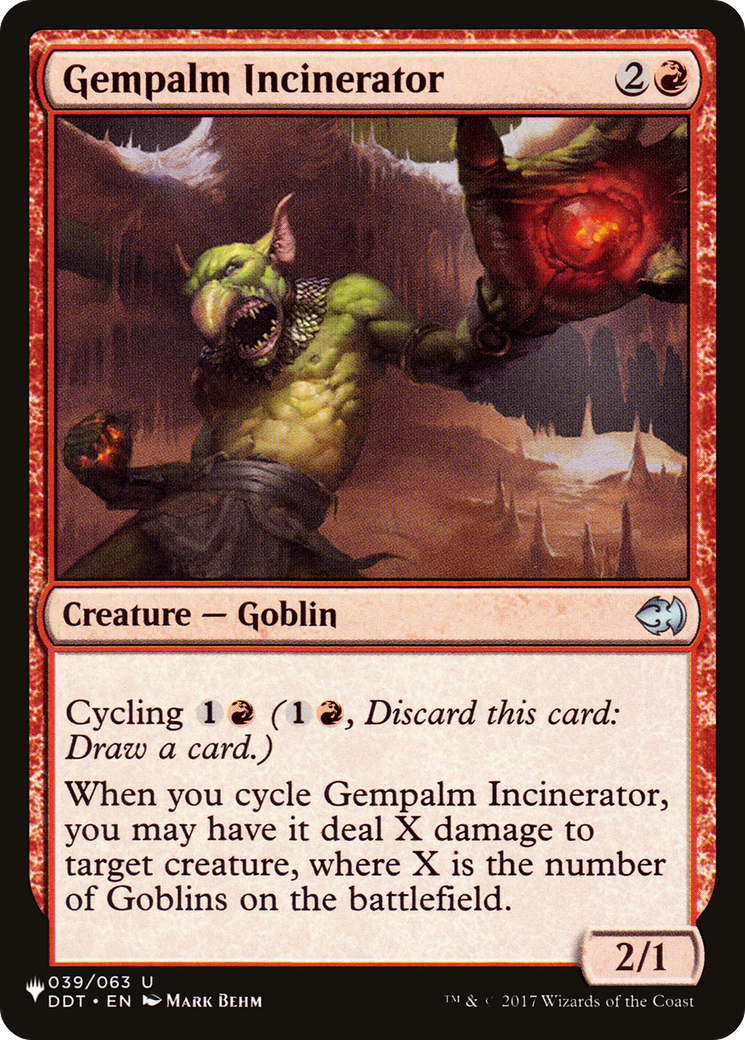 Gempalm Incinerator (DDT) (LIST-039/063) - The List