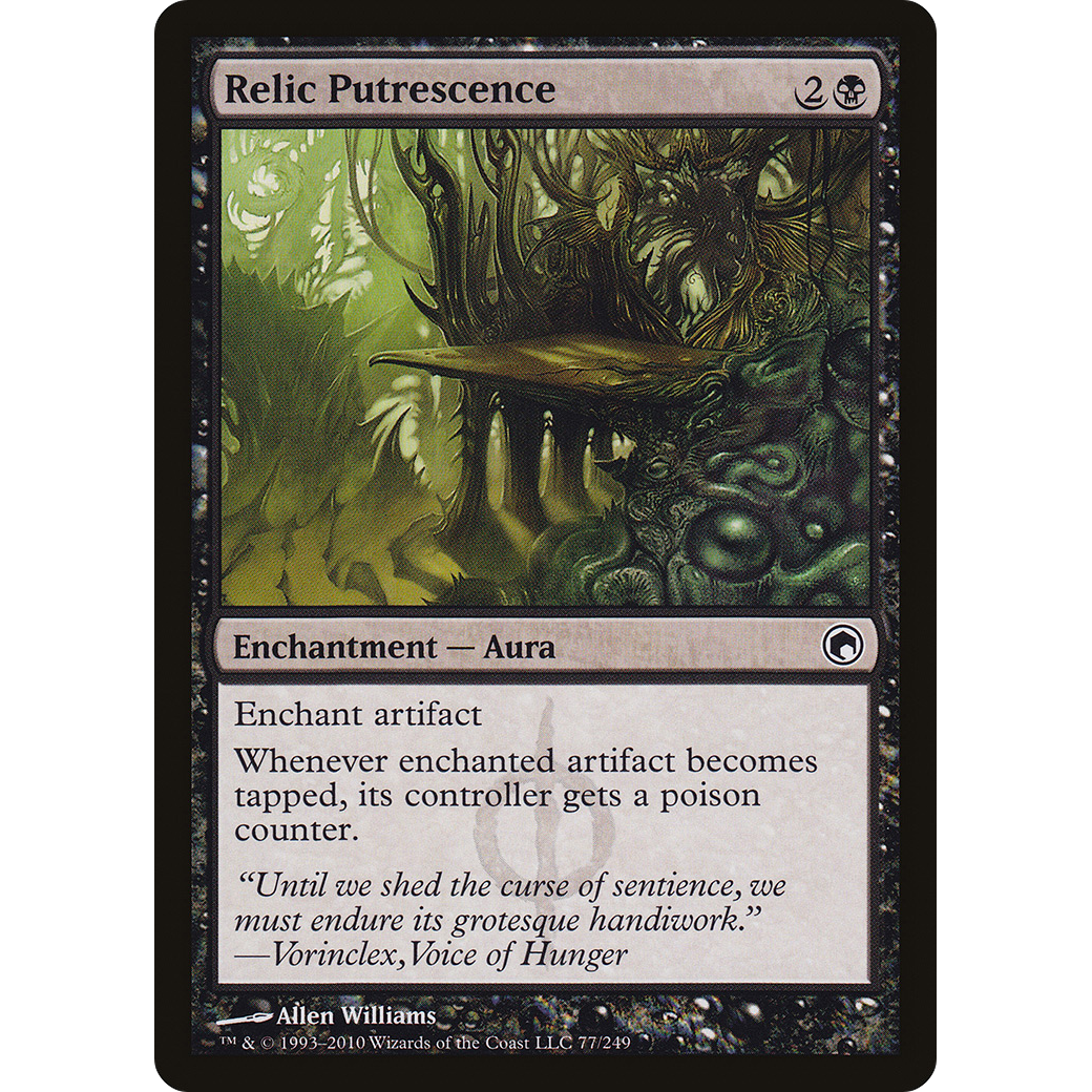 Relic Putrescence (SOM-077) - Scars of Mirrodin Foil