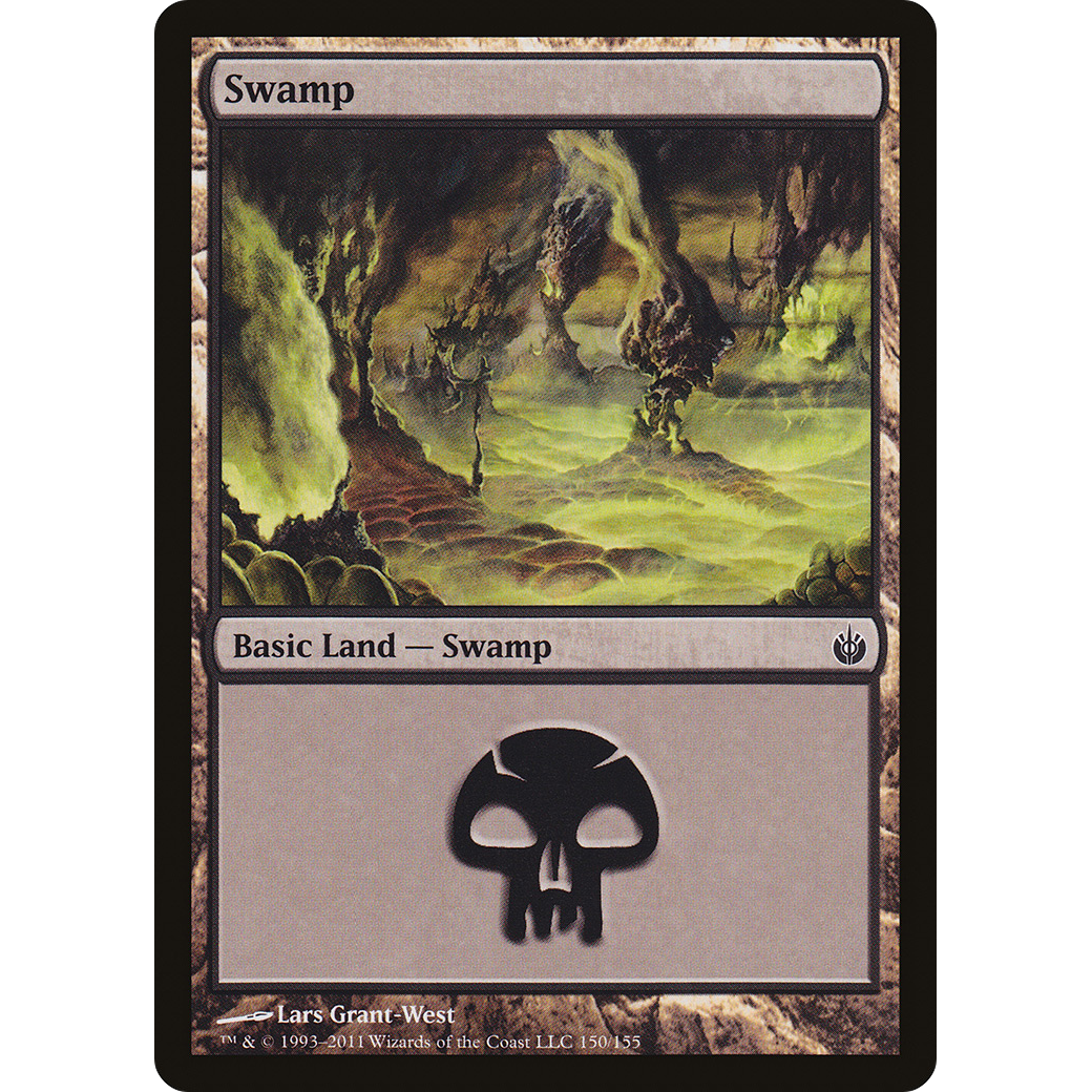 Swamp (150) (MBS-150) - Mirrodin Besieged