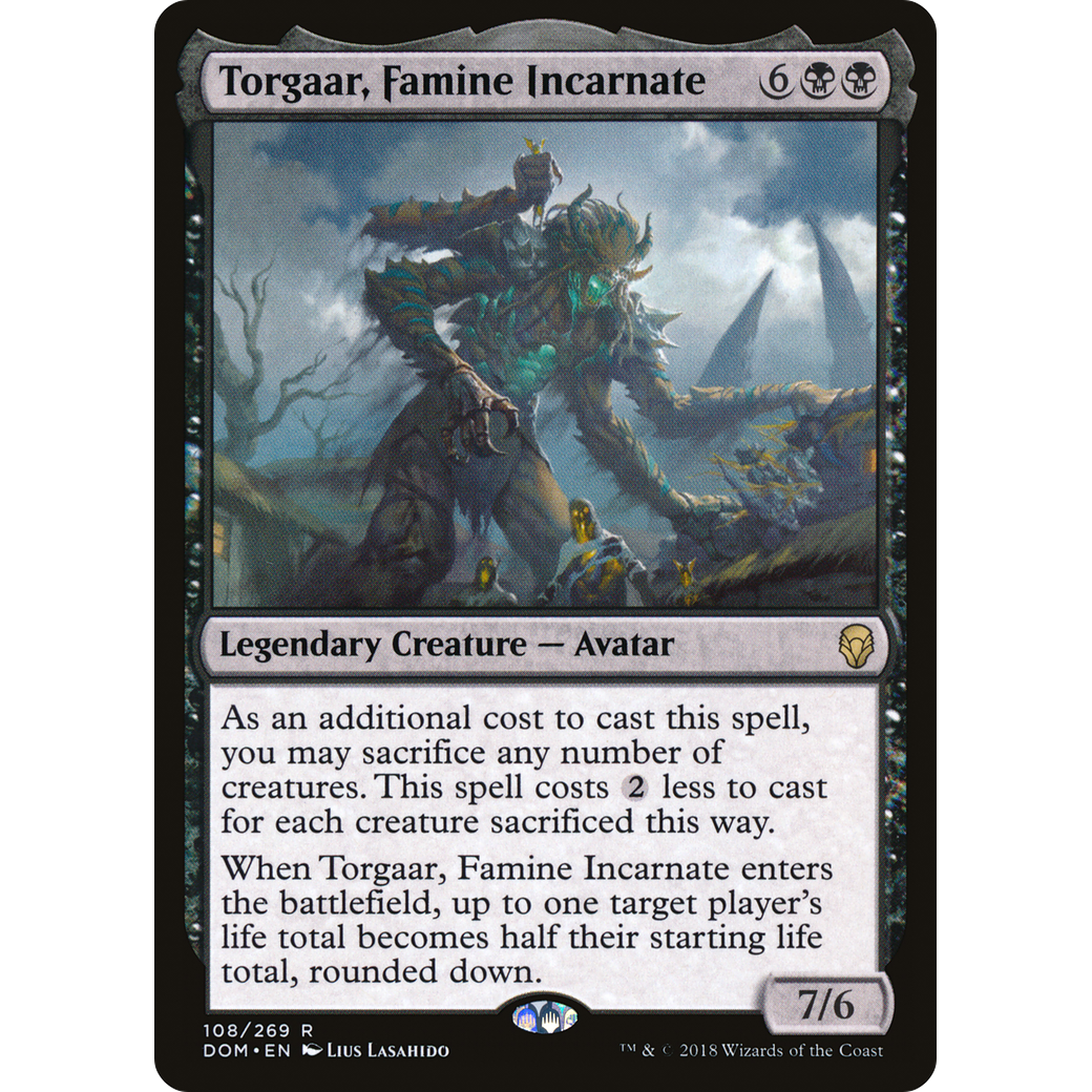 Torgaar, Famine Incarnate (DOM-108) - Dominaria