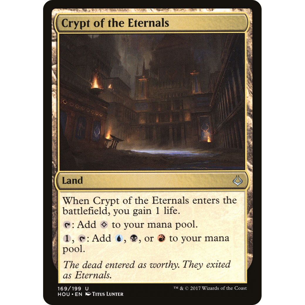 Crypt of the Eternals (HOU-169) - Hour of Devastation Foil