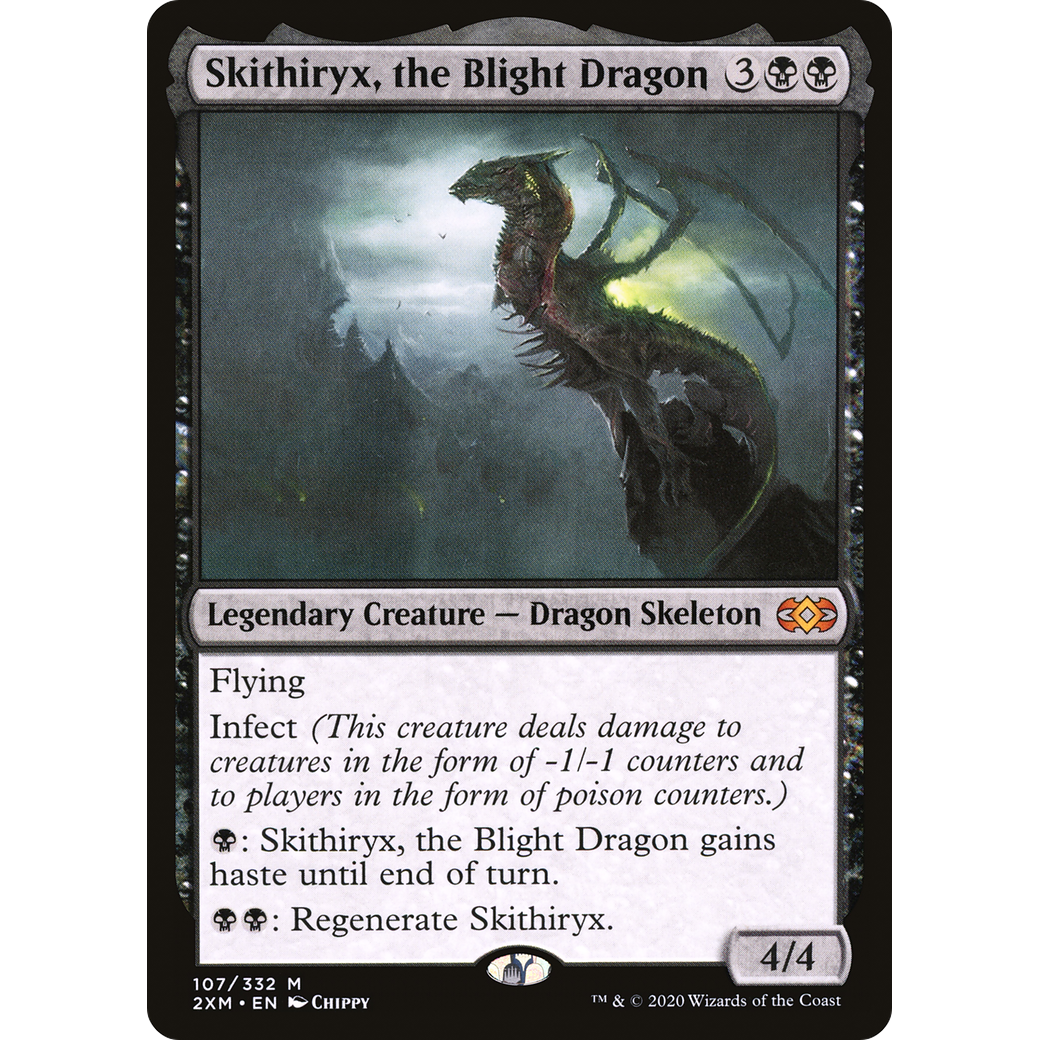 Skithiryx, the Blight Dragon (2XM-107) - Double Masters Foil