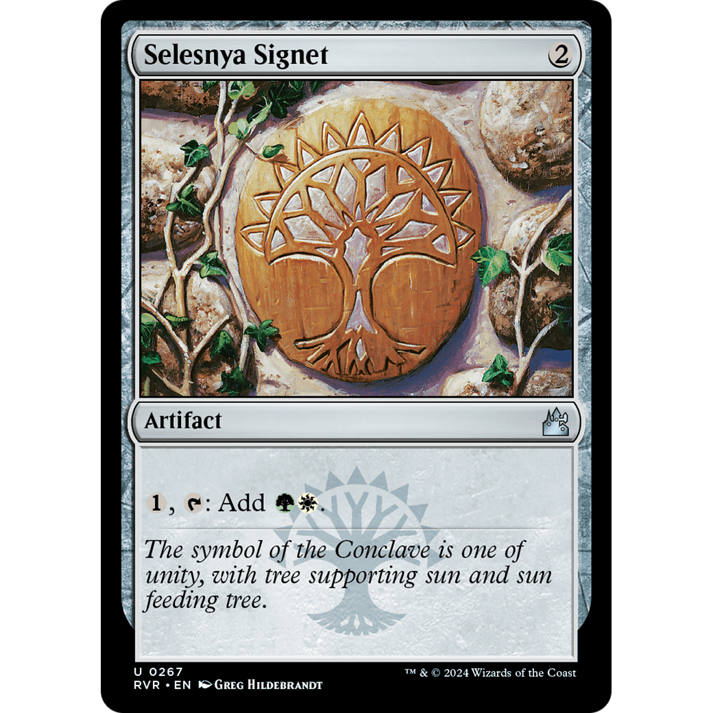 Selesnya Signet (RVR-267) - Ravnica Remastered