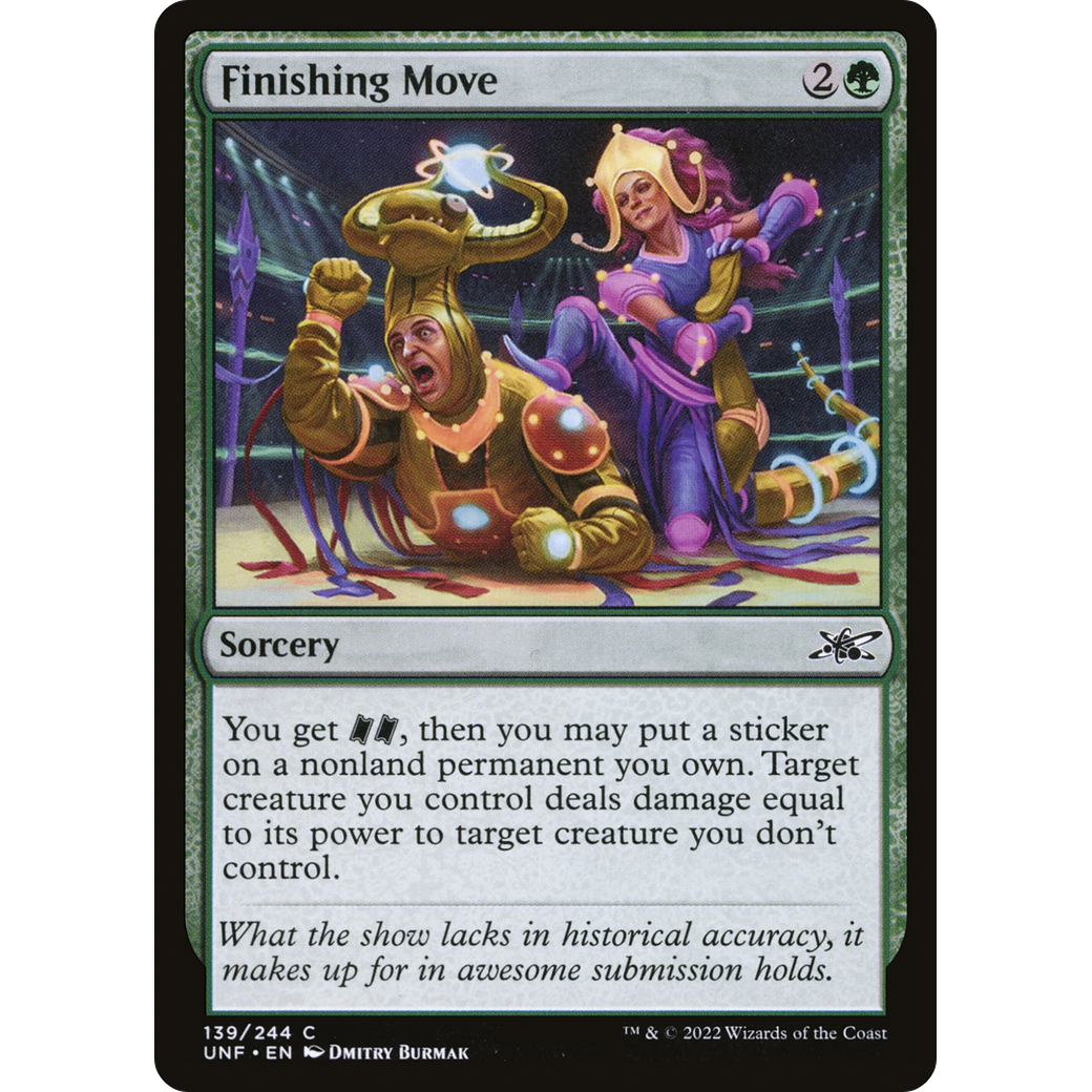 Finishing Move (UNF-139) - Unfinity