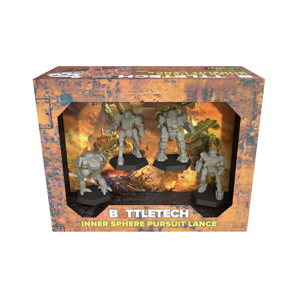 BattleTech: Inner Sphere - Pursuit Lance Mercenaries Force Pack (Pre-Order Expected Release 05/14/2025)