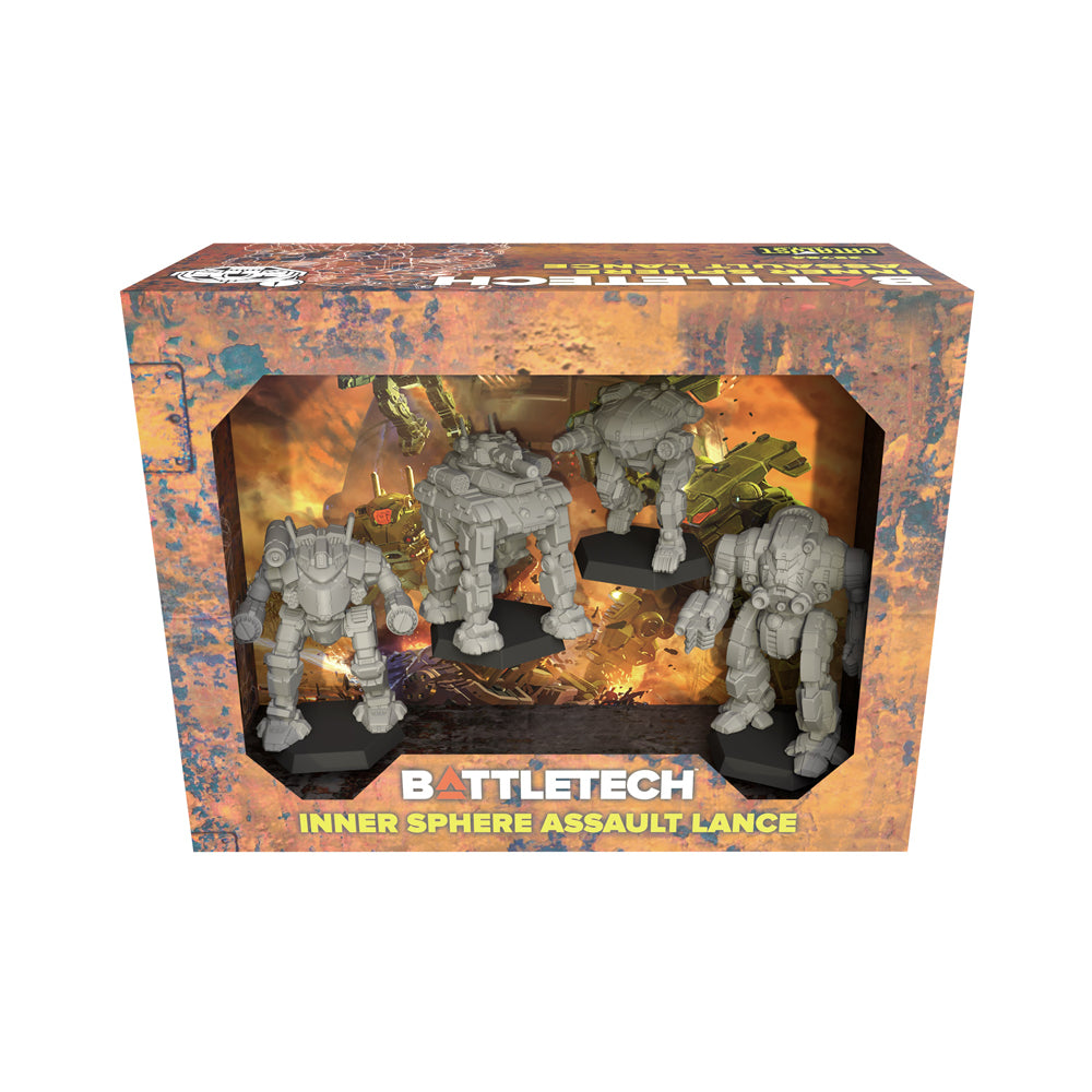 BattleTech: Inner Sphere - Assault Lance Mercenaries Force Pack (Pre-Order Expected Release 05/14/2025)