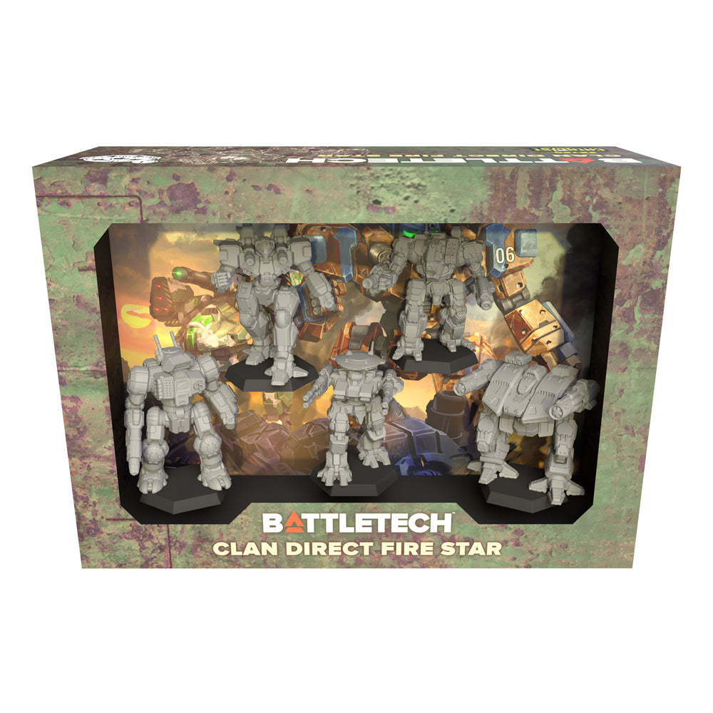 BattleTech: Mercenaries Force Pack - Clan Direct Fire Star (Pre-Order Expected Release 02/2025)