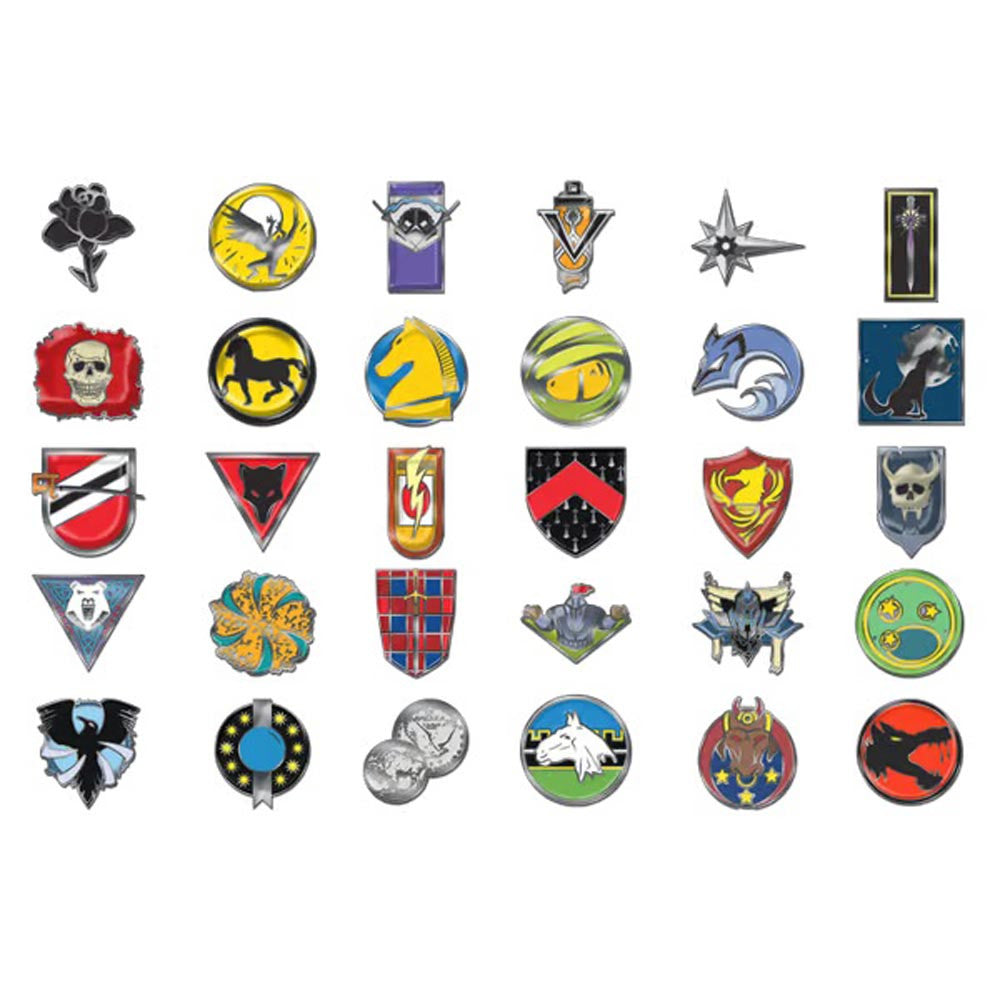 BattleTech: Faction Lapel Pins - Mercenaries Collection (Pre-Order Expected Release 01/2026)