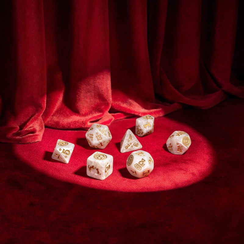 CATS: Purrl Set of 7 Polyhedral Dice