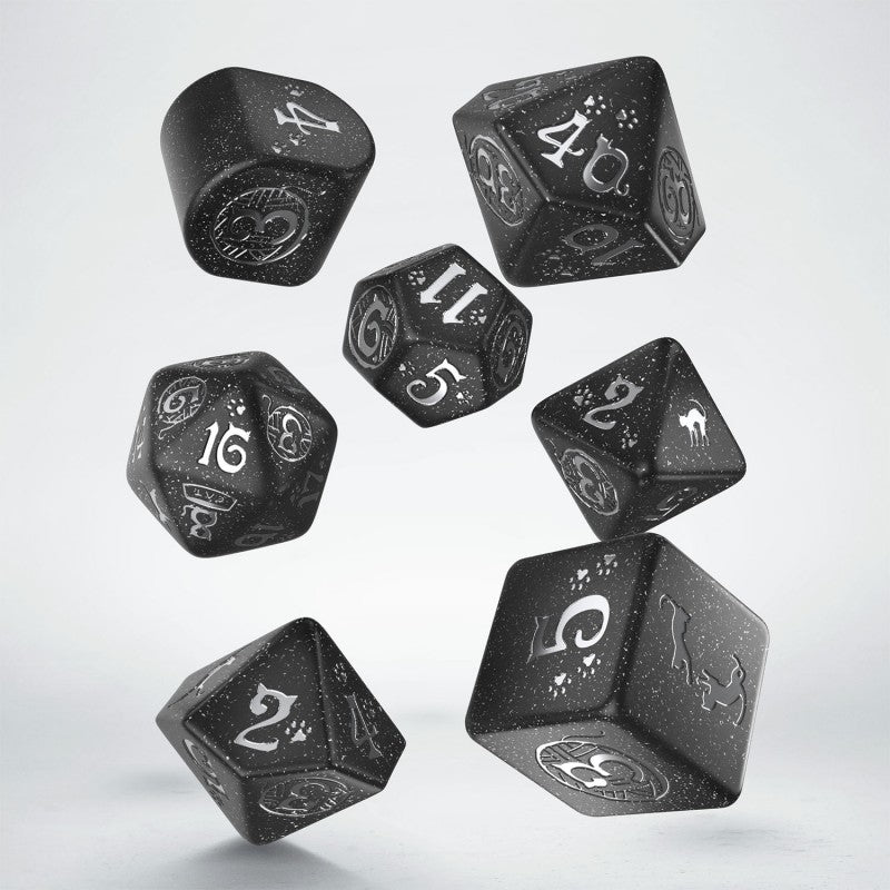 CATS: Waffle Set of 7 Polyhedral Dice
