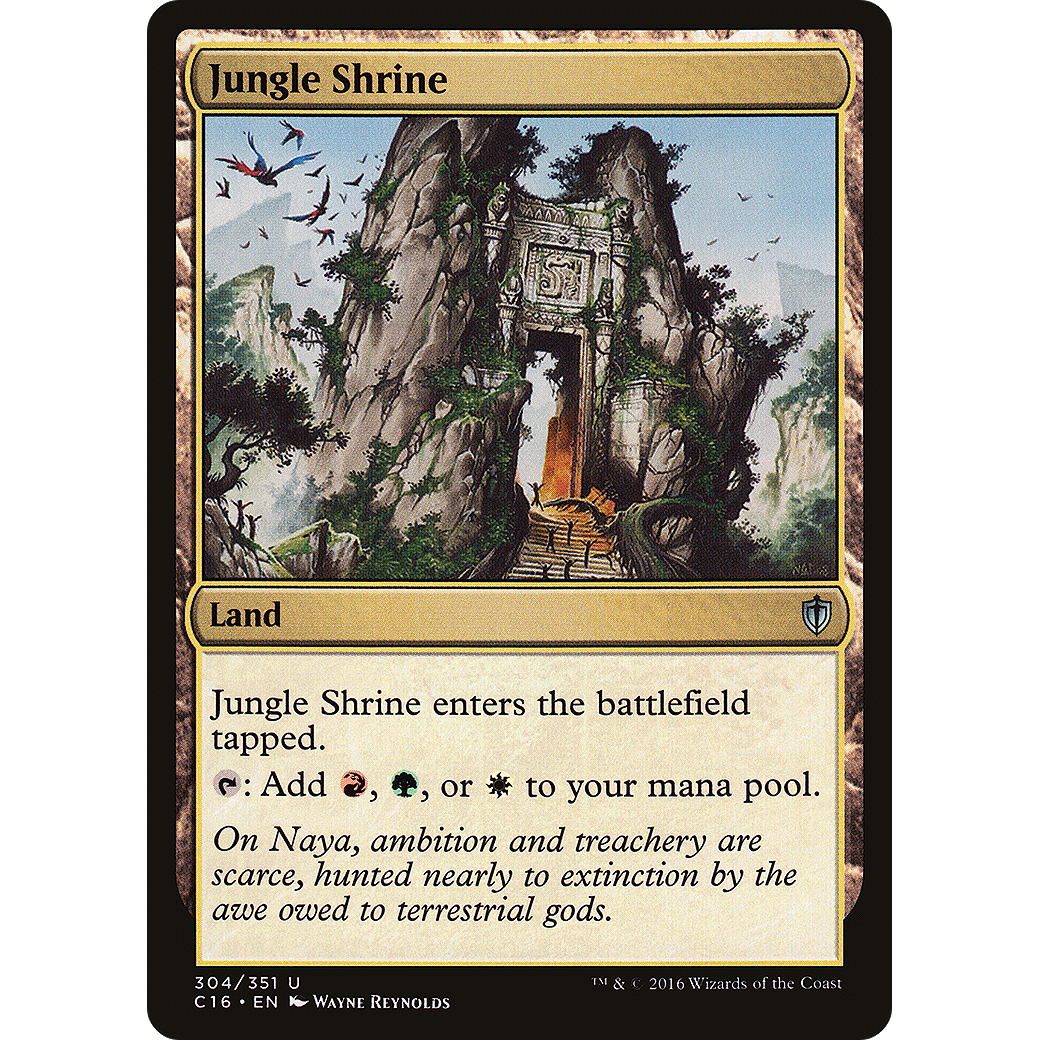 Jungle Shrine (C16-304) - Commander 2016