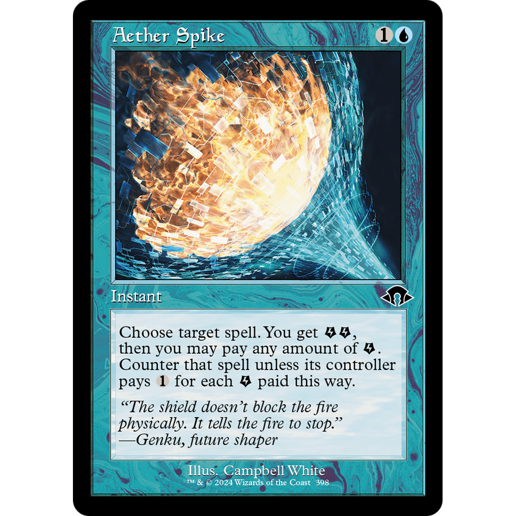 Aether Spike (MH3-398) - Modern Horizons 3 Foil