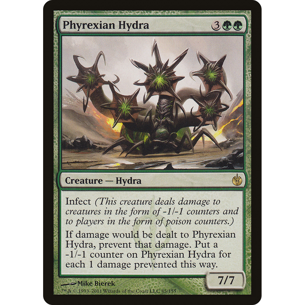 Phyrexian Hydra (MBS-085) - Mirrodin Besieged Foil