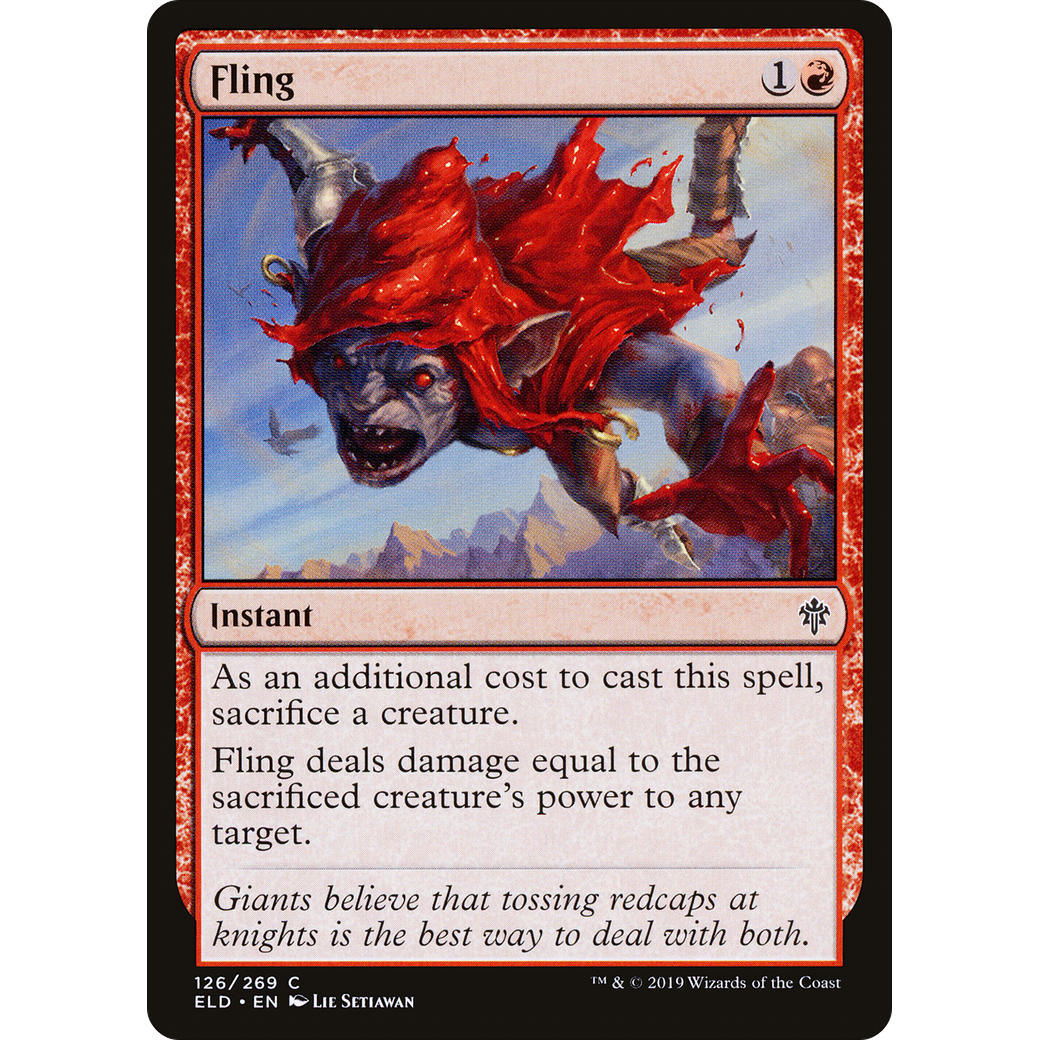 Fling (ELD-126) - Throne of Eldraine